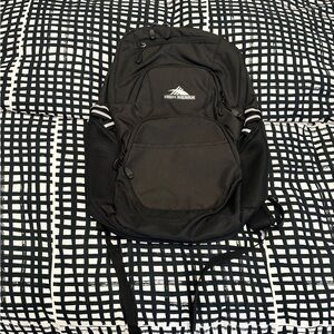 High Sierra Black Backpack School Travel Laptop Bag